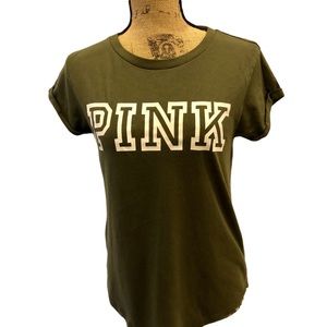 Pink Victoria’s Secret t-shirt size small